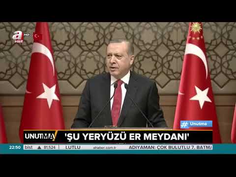 ŞU YERYÜZÜ ER MEYDANI!!! RECEP TAYYİP ERDOĞAN!