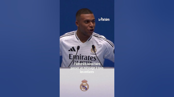 « Je vais donner ma vie pour ce club », lance Kylian Mbappé devant le Bernabéu plein à craquer