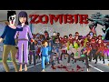 KOTA SAKURA DI SERANG ZOMBİE! 😱 || SAKURA SCHOOL SIMULATOR