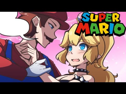 Mario Vs Bowsette | Super Mario Comic dub - YouTube