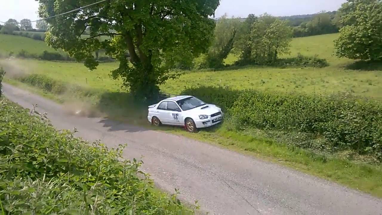 Cavan Stages Rally 2016 out of the road