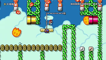 Sky Bullet Garden by ★Bombel★ 🍄Super Mario Maker 2 ✹Switch✹ #buj