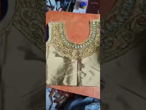 Dress diy 😌 !! Gown to blouse!! diy !! recreat !! viral video