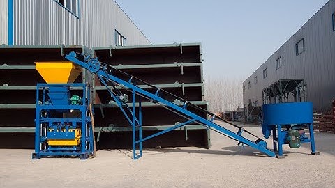 QT40 -1  Semi Automatic Type Block Making Machine