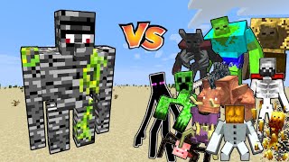 BEDROCK GOLEM Vs All Mutants