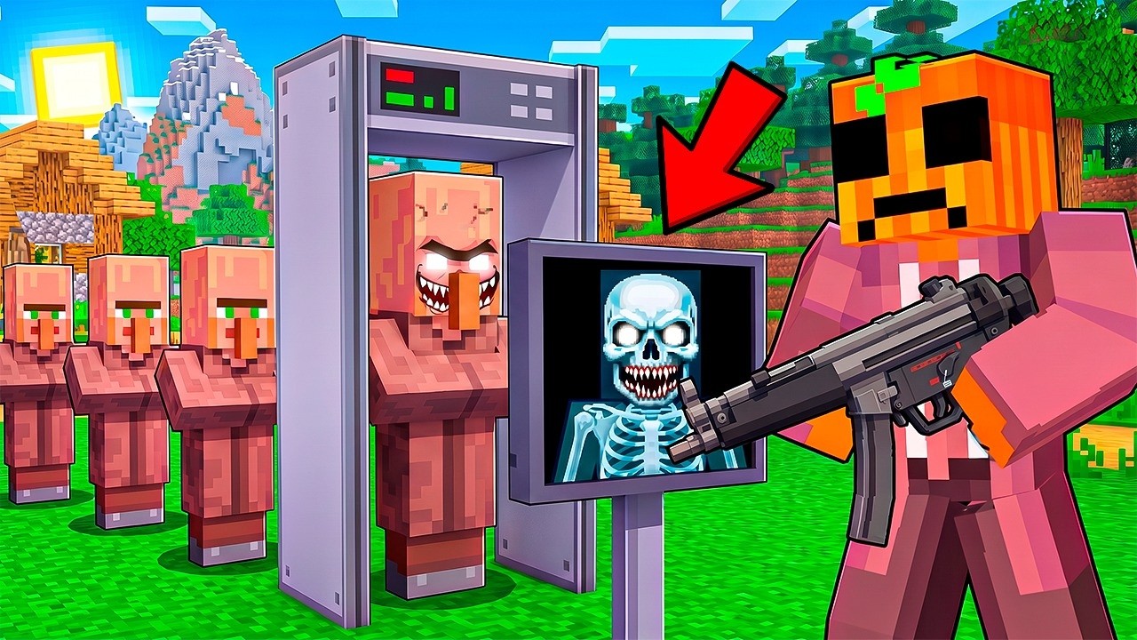 DESCUBRÍ ANOMALÍAS en ALDEANOS de Minecraft