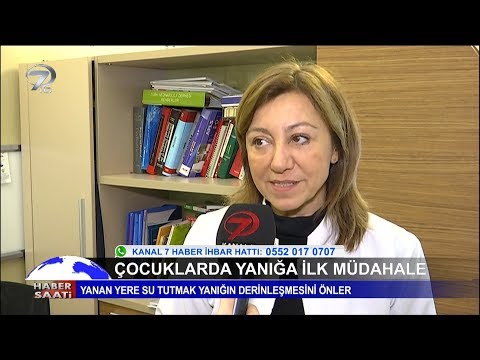 Çocuklarda Yanık Müdahalesi Nasıl Olmalı.