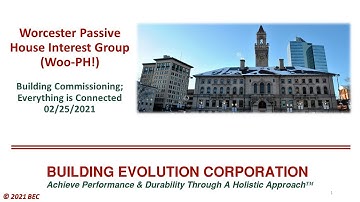 2021 February Building Commissioning; Everything is Connected