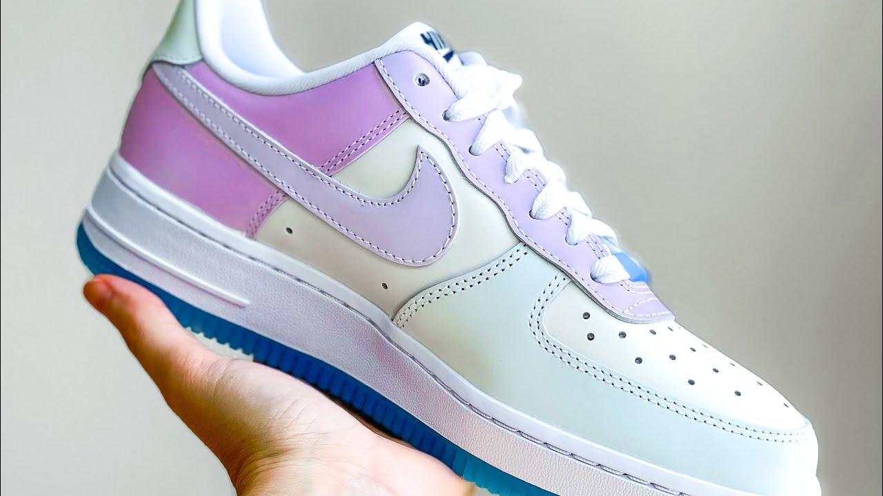 the new air forces that change colors