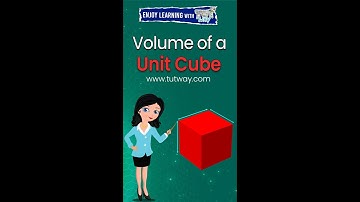 Finding Volume with Unit Cubes | How to Find Volume | Measuring Volume For Kids | Math #shorts