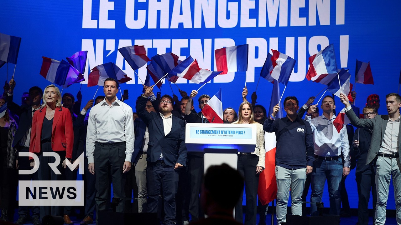 FULL: French Far-right's Le Pen and Bardella Speak at National Rally Event in Bordeaux | AC1G