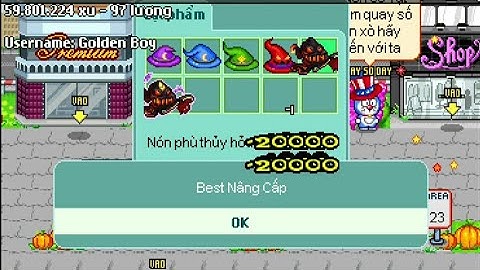 Nâng cấp nón Phù Thủy Hỏa Ngục | Avatar 2D