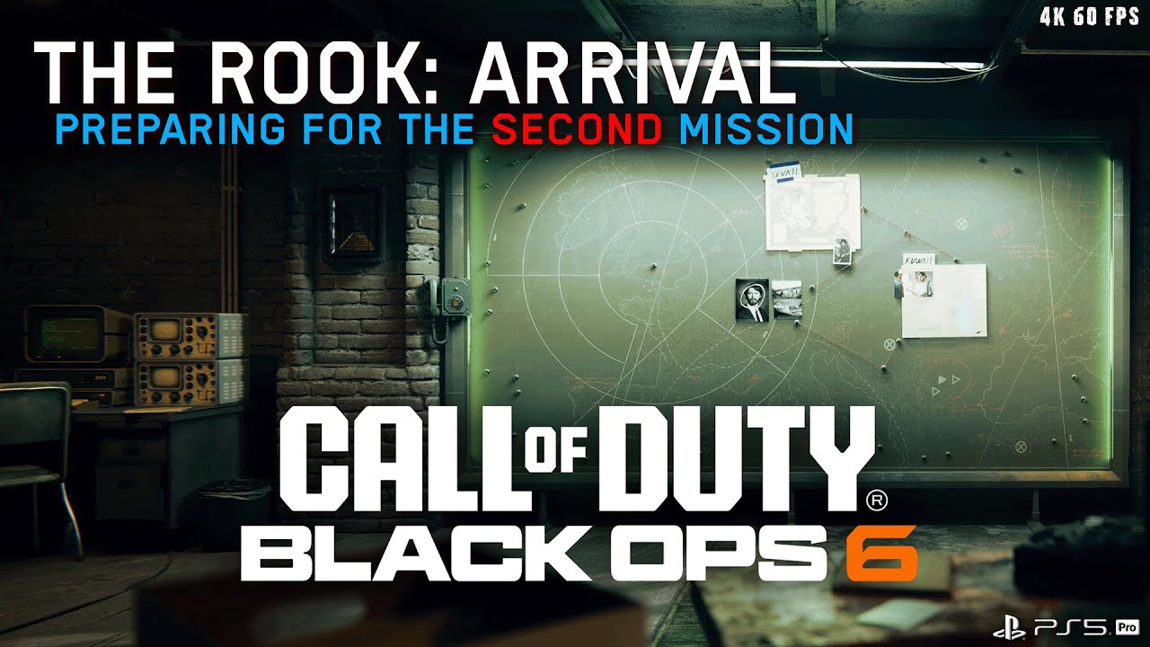 The Rook: Arrival – Safehouse Introduction | Call of Duty: Black Ops 6 ...