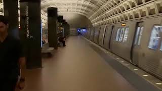 WMATA 3000 & 7000 Series: OR #7006/#7140 + OR #3188/#3214 at Foggy Bottom - GWU