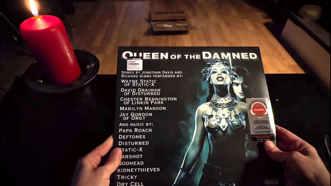 Unboxing “Queen of the Damned” red vinyl edition 2026