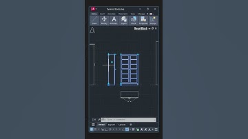 AutoCAD Dynamic Blocks - AutoCAD Tutorial #architecture #autocad #civilengineering #engineering