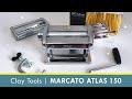 Polymer Clay Art Tools: MARCATO ATLAS 150 Pasta Machine Initial Review