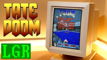 TOOM – Portrait Doom on a Rotating CRT Monitor