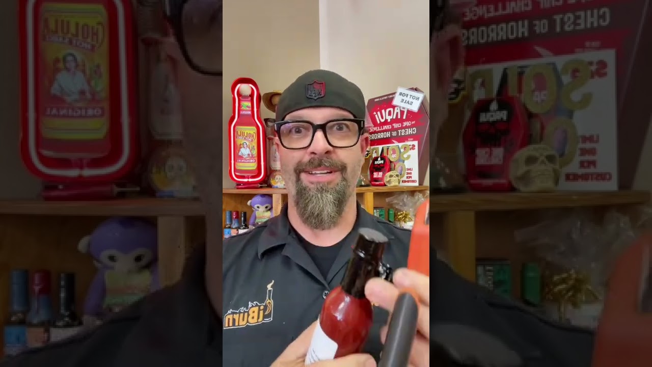 Launching my first hot sauce update! 