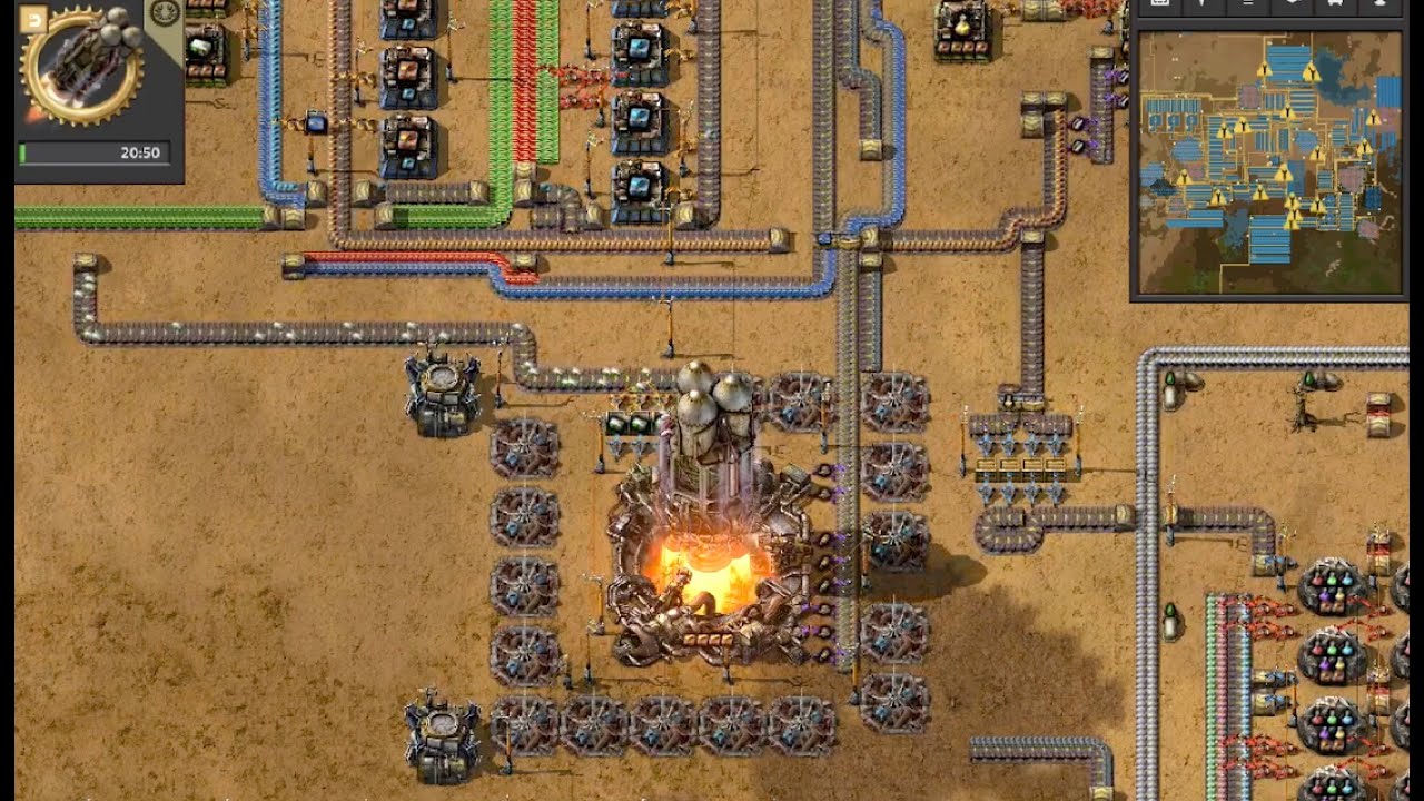 Factorio: There Is No Spoon on marathon settings - YouTube