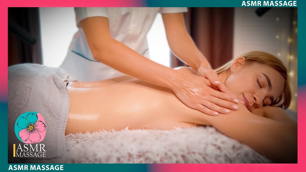 ASMR full body massage with Aloe Vera by Olga