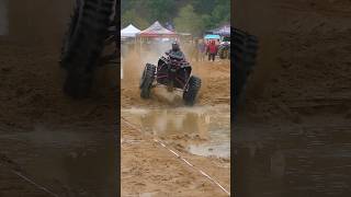 Wild Bill FULLSENDING that wide CanAm Outlander in the bounty hole #canam #atv #skimming