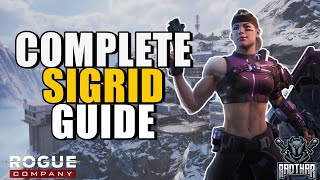 COMPLETE SIGRID GUIDE - Rogue Company in-depth Character Guides