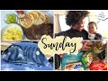 Single Mom Vlog: Sunday Reset | It SNOWED, Grocery Shopping, Preparing For The New Week &amp; Pancakes!