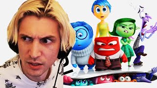 xQc EMOTIONALLY Reacts to INSIDE OUT 2 Trailer & Bing Bong Death
