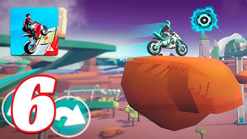 Gravity Rider: Space Bike Racing Game Online levels 3-6 new bike unlocked