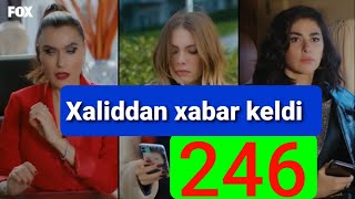 Qora Niyat 246 qism uzbek tilida turk filim кора ният 243 кисм