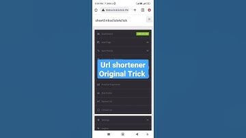 url shortener original Trick