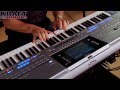 Kraft Music Yamaha Tyros5 Demo With Peter Baartmans 