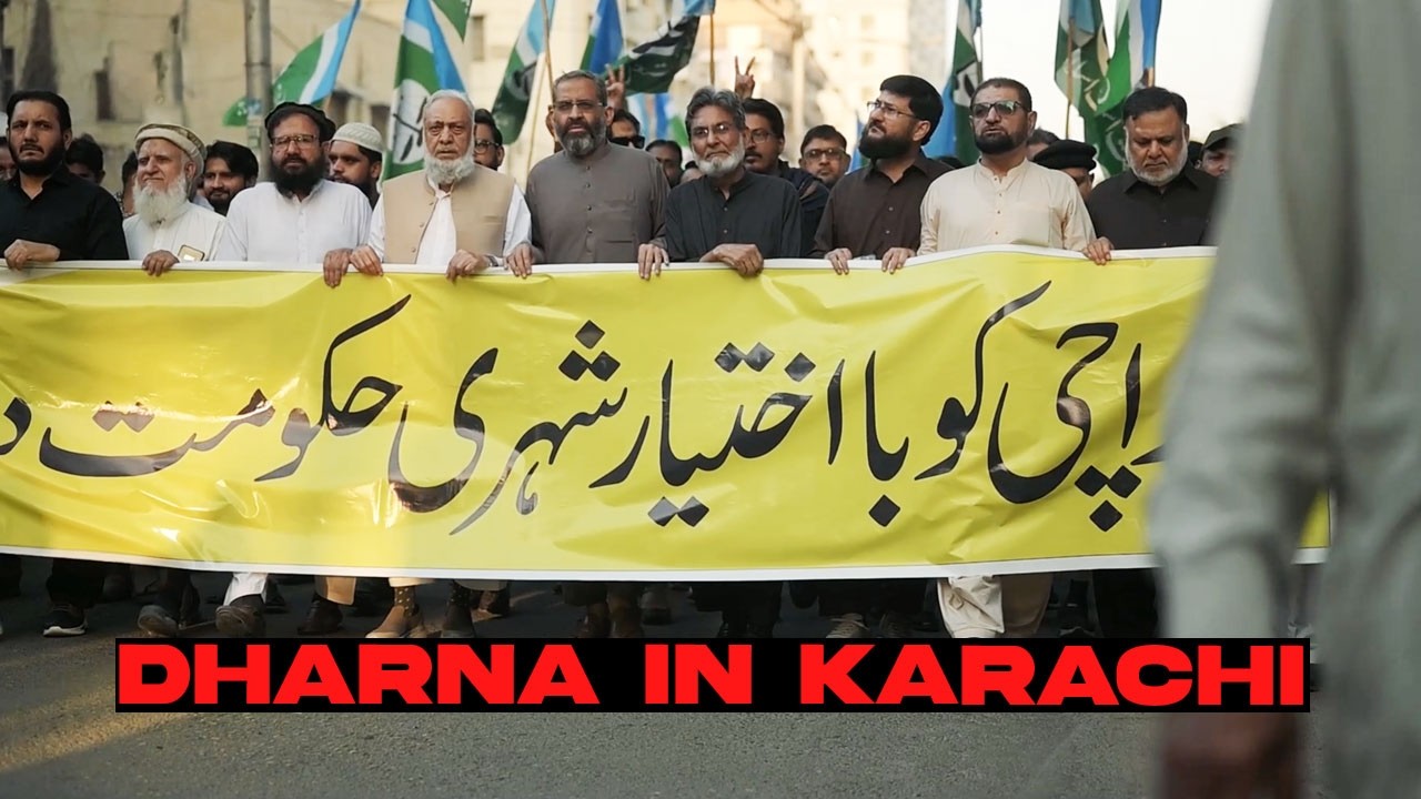 Demanding Rights for Karachi | JI Blames Sindh Govt | Protest Update