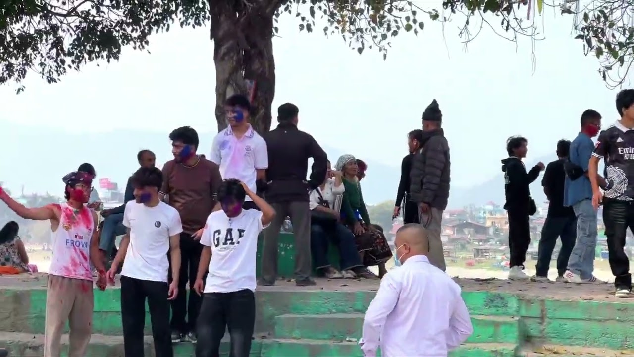 Holi ko ramailo narayani river ma…🤦🏻‍♂️ !! #chitwan 