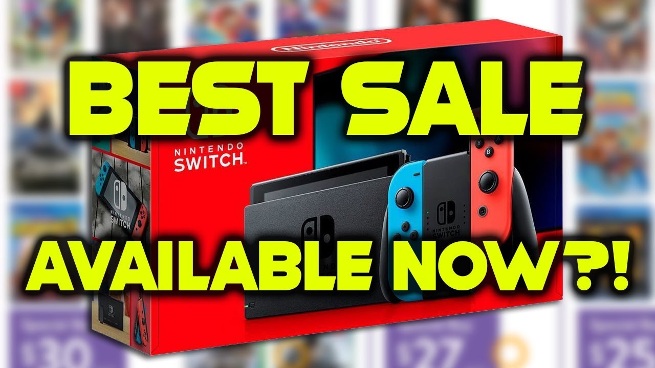 Best Black Friday 2019 Nintendo Switch Bundle Available Now Youtube 