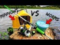 Live Bait Fishing Challenge WORMS vs MINNOWS (Which is Better???)