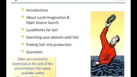 Introdution to Apache Solr & Lucid Imagination with Grant Ingersoll