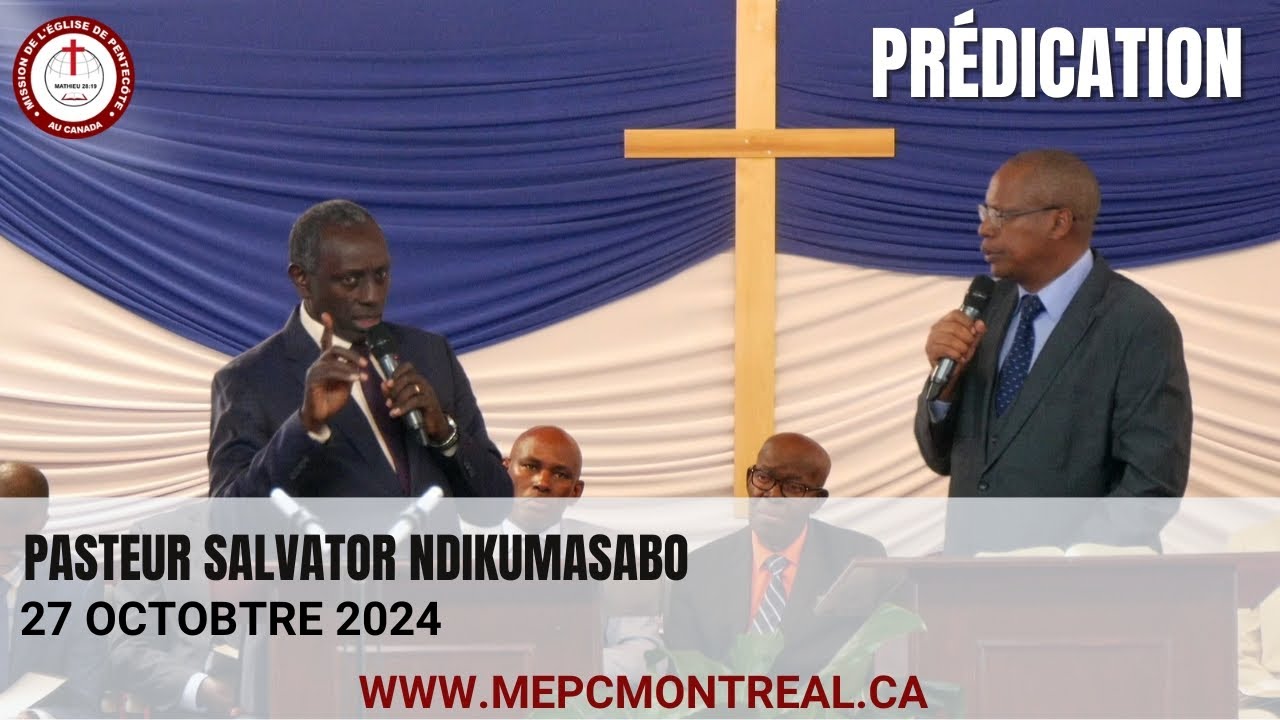 Prédication Pasteur Salvator Ndikumasabo