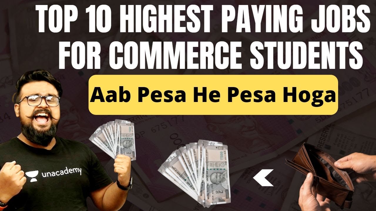 🔥 Top 10 Highest Paying Jobs in India for Commerce students After 12th ...