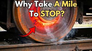 Why Freight Trains Can't Stop Quickly (The Physics Explained)
