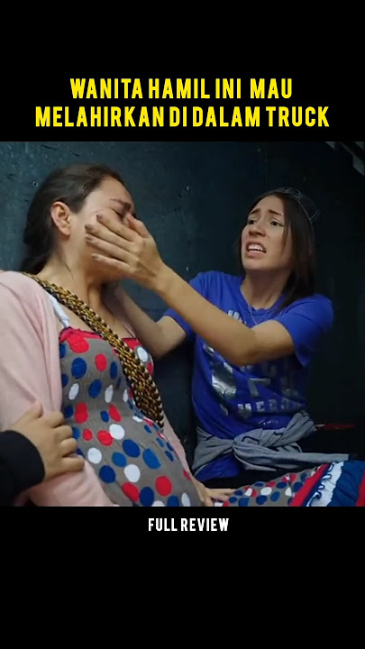 Pregnant woman about to give birth in a truck #shorts