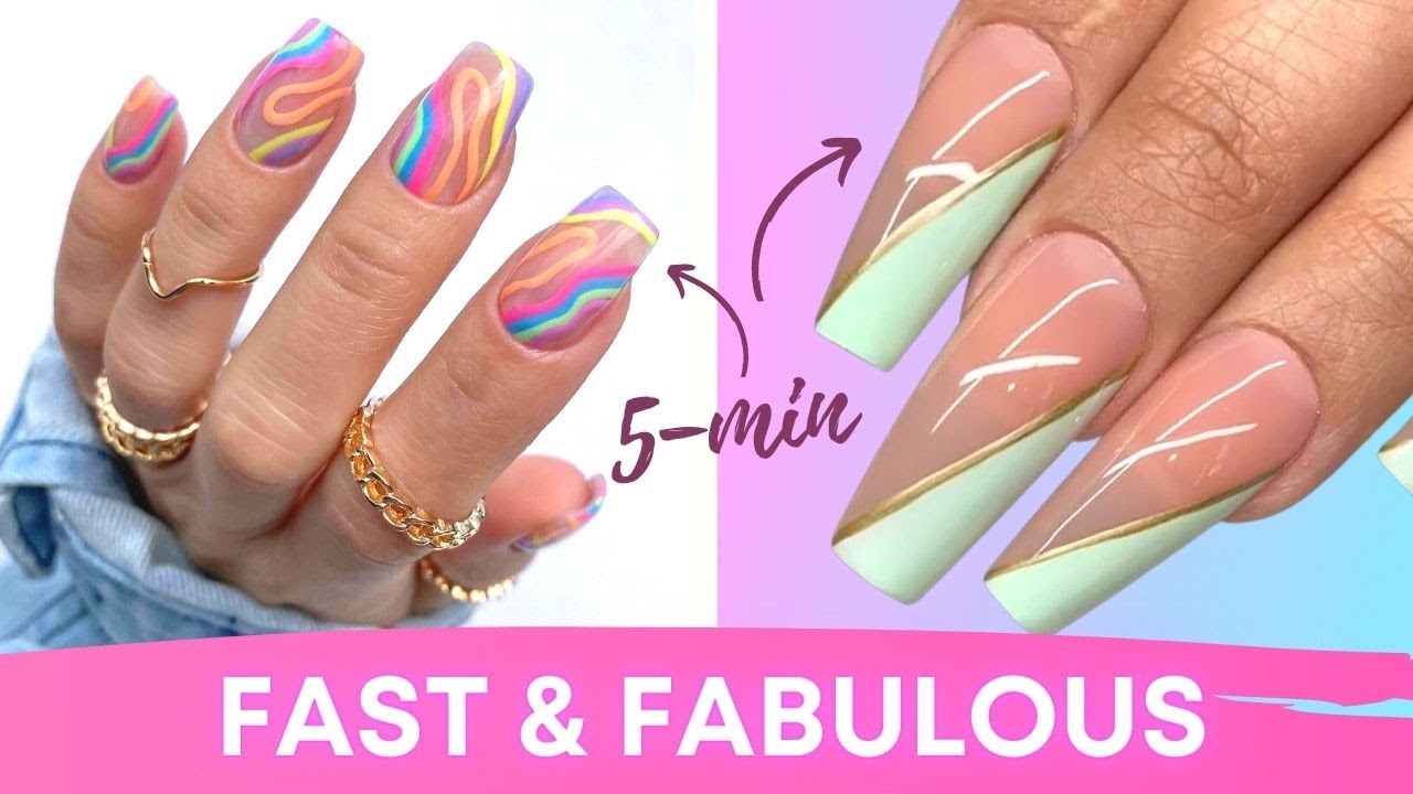 French Tip Nail Designs Summer Nails 21 Youtube