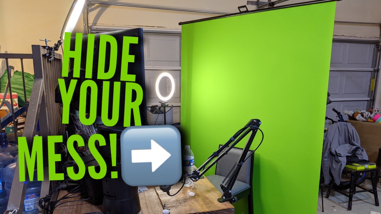 Easy Green Screen! Neewer Portable Collapsible Green Screen YouTube