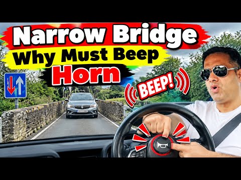 Must Honk Your Horn Before Doing This Type Of Uncontrolled Narrow Bridges To Warn Other Drivers 