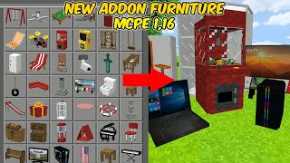 CARA MEMASANG ADDON FURNITURE KAYAK MINECRAFT PC LENGKAP!! | WORK DI MCPE V 1.14 - 1.16+