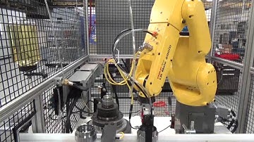 Robotic Snap Ring Groove Deburring in Less Than 30 Seconds - Redin Production Machine