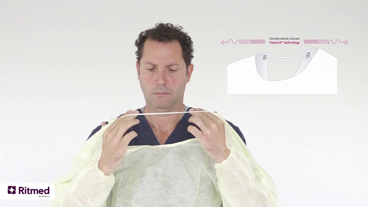 Ritmed® AssureWear® VersaGown™ Isolation Gown with Flexneck™ Technology -  Medicom