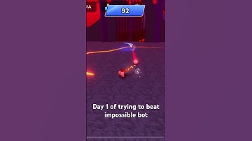 Day 1 of trying to beat impossible bot