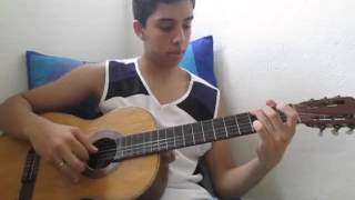 Video thumbnail of "Cameleon konti sghira w kont sghir guitar cover"